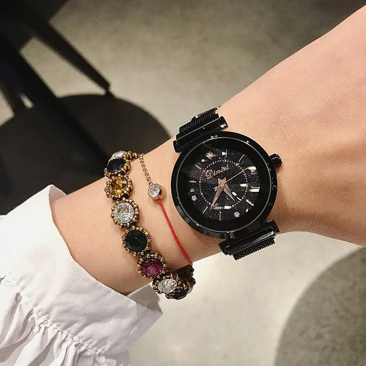 Star Chassis with AA 4 Diamonds Women's Watch